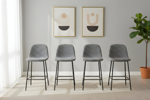 Four Stool Set
