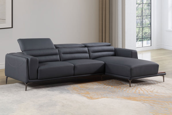 Allen 2Pc Juego de Loveseat, Seccional y Chaise