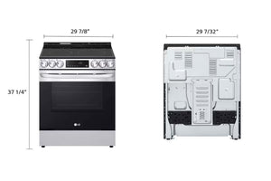 Lg Lsel63 Stove 30"Ele S/In 5B
