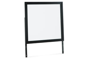 Pantalla de cine al aire libre con marco negro sobre fondo blanco.