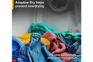 7' Dryer Electric Top Load with Adaptive Dry