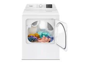 7' Dryer Electric Top Load with Adaptive Dry