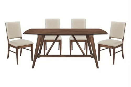 Wendover Mesa de Comedor con 4 Sillas 