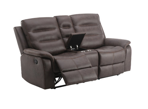 Loveseat Reclinable Eléctrico con Consola