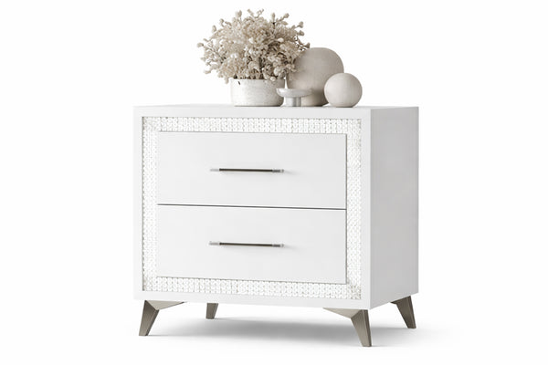 Egan Queen Bed, Dres, Mirr, Ngtstns