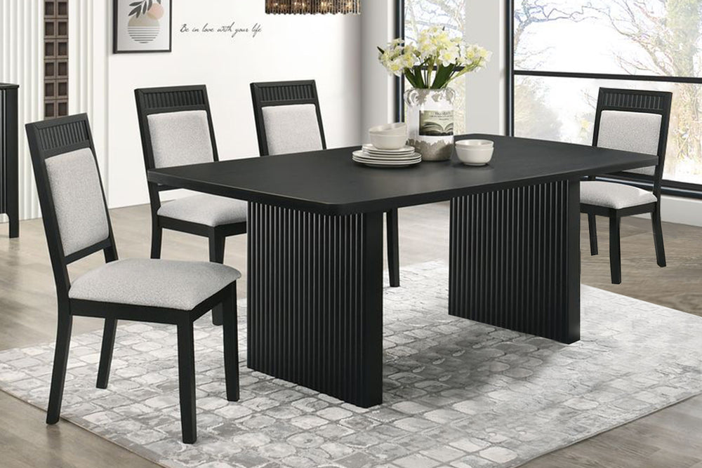 Morfeo Dining Table W/4 Chairs Set