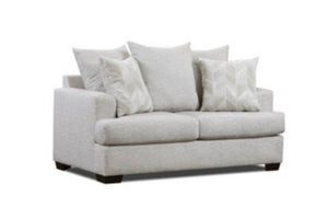 Loveseat fondo blanco.