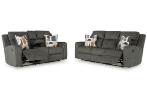 Ashley Kanlow Juego de Sofá/Loveseat Reclinable
