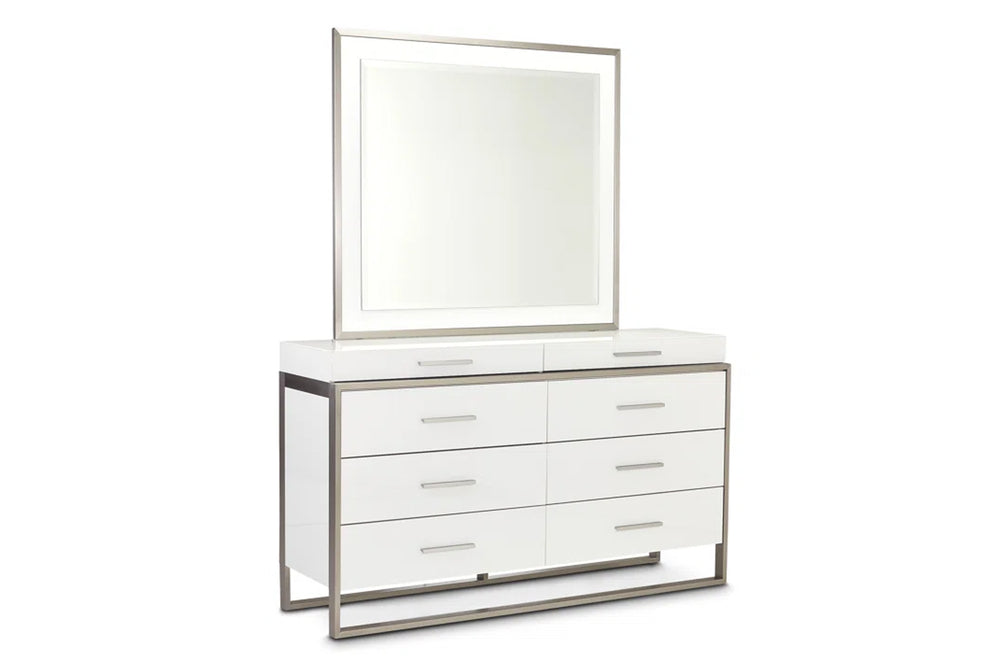 Marquee Dresser/Mirror Set