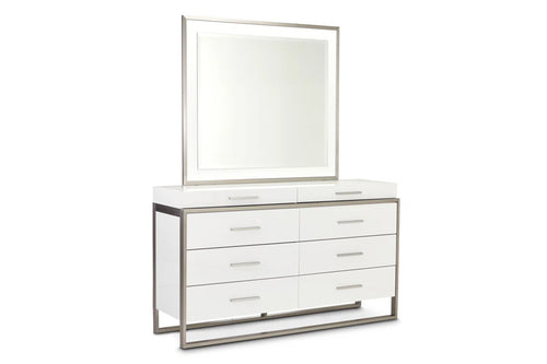 Marquee Dresser/Mirror Set