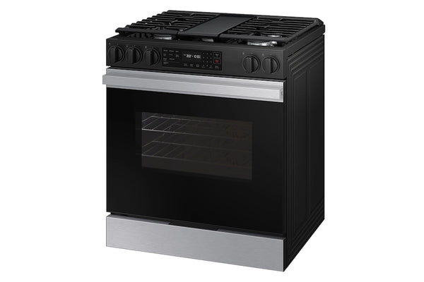 Samsung NSG6DG8300SRAA Estufa 30" Gas S/In 5B Bespoke