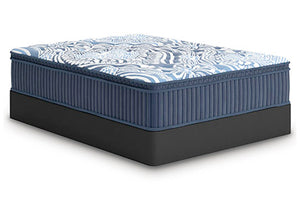 M497 Ashley Sleep | Mattress Queen Plush Luxe 2.0 & Box Spring Regular