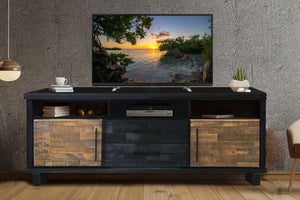 Indsliding 80" Tv Console Sliding Door