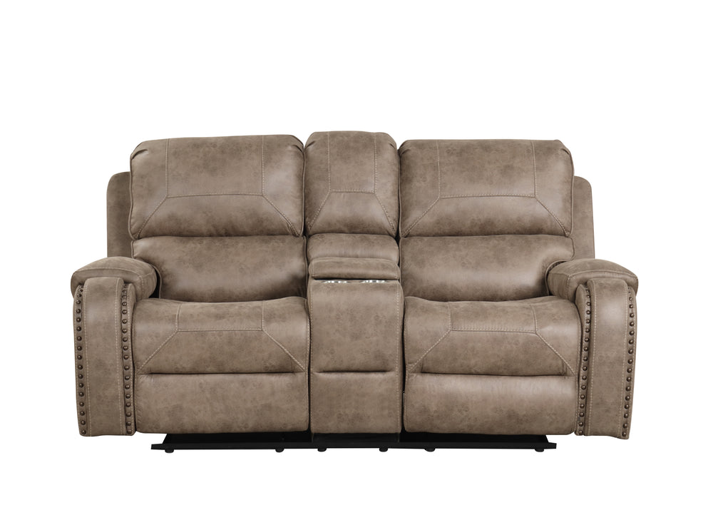 Loveseat con Consola Reclinable