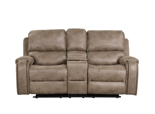 Loveseat con Consola Reclinable