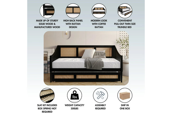 Wa288 Daybed W/Trundle