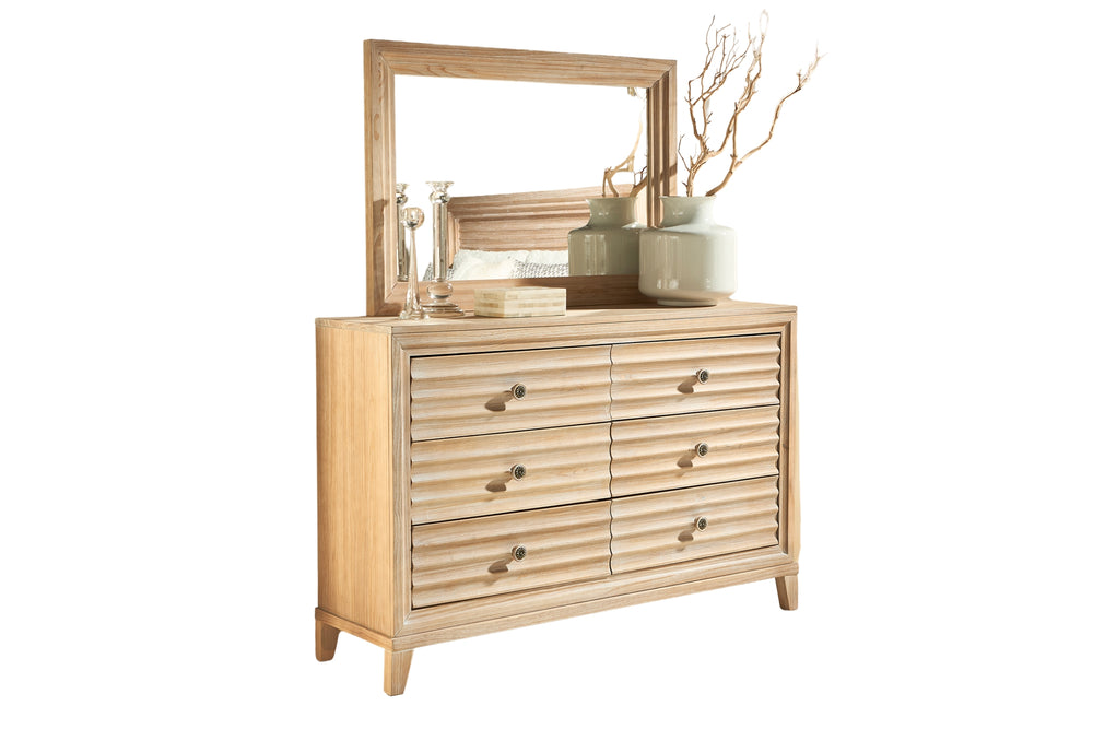 Miramar Gavetero con Bandeja para Joyas con Espejo