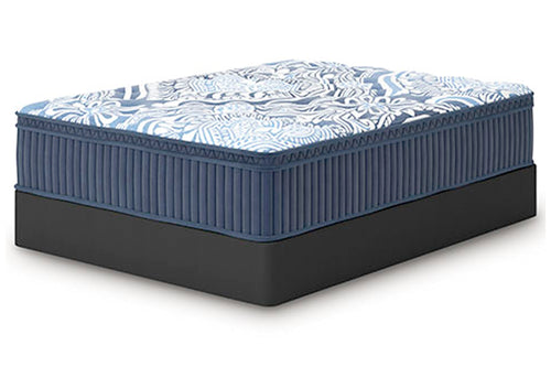 M497 Ashley Sleep | Mattress Queen Plush Luxe 2.0 & Box Spring Regular