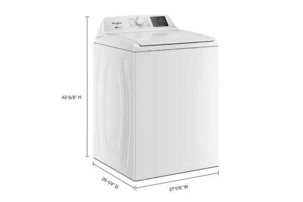 4.2' Washer Top Load with 2-in-1 Removable Agitator