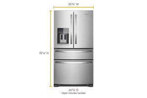 Whirlpool Nevera 24.5' French Door B/M