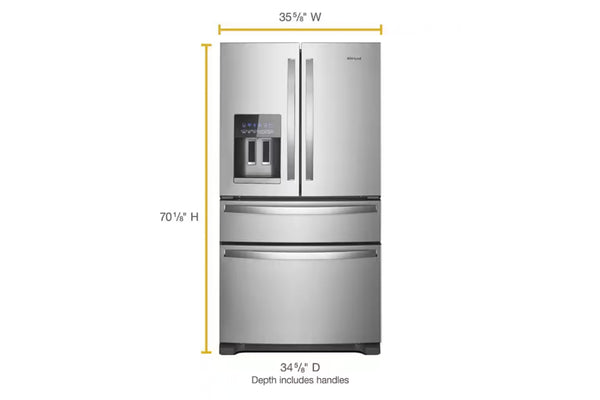 Whirlpool Nevera 24.5' French Door B/M