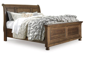 Flynnter Queen Sleigh Bed with Storage
