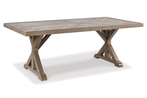 Ashley Beachcroft Rect Table W/Arm/Sidechair Set