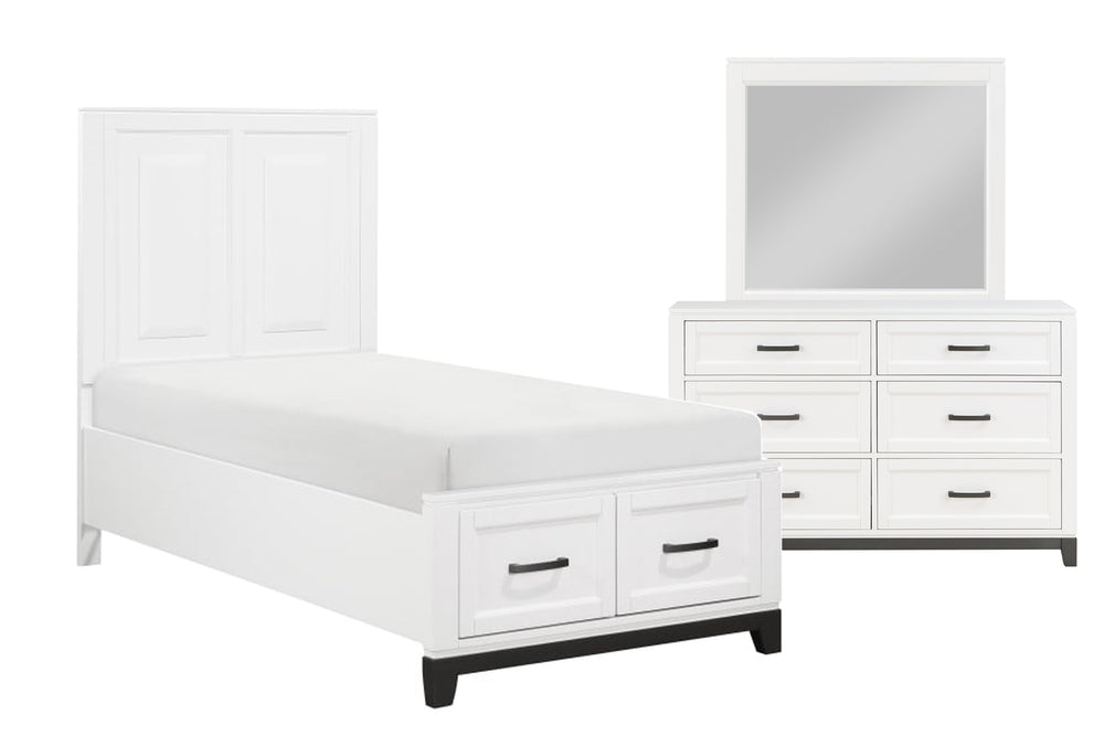 B1450 Mali Strg Bed/Dr/Mr Set