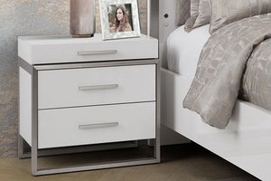Marquee Nightstand W/Led Light