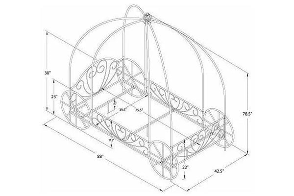 Carriage Bed
