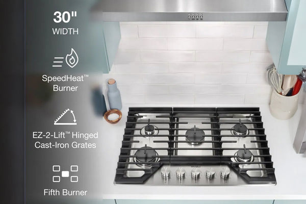 30" Tope Gas 5 Quemadores