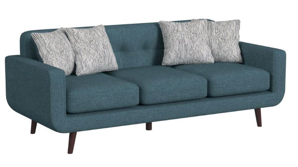 12220 Bettie Sofá con 4 Almohadas