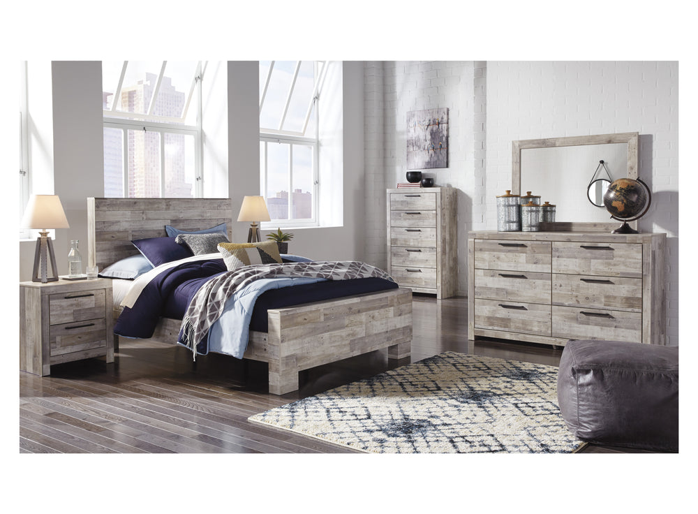 AG Ashley Effie Cama, Gavetero con Espejo & Mesa de Noche