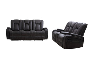 Recl Sofa/Love W/Cons & Usb