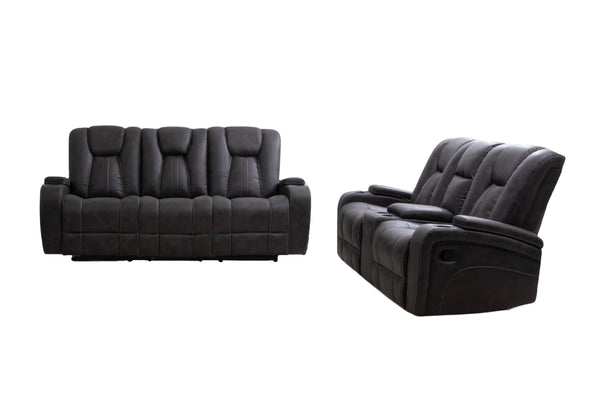 Recl Sofa/Love W/Cons & Usb