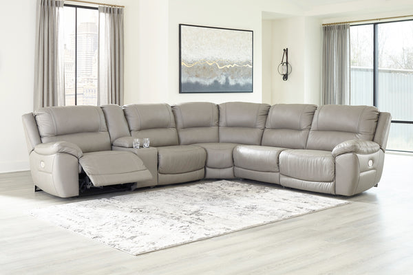 Ashley Dunleith Seccional Eléctrico Reclinable 