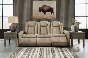 Durapella Pwr Rec Sofa W/Adj Headrest