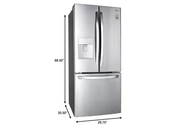 Lg Lfds22 Nevera 22' F/Door I/M Smart