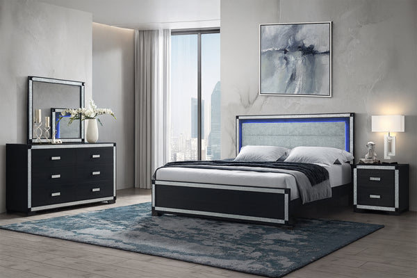 Soleil Full Bed/Dresser/Mirror/Nighstand