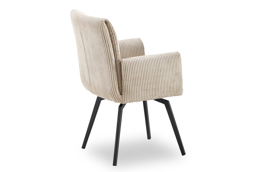 Lynox Swivel Arm Dining Chair