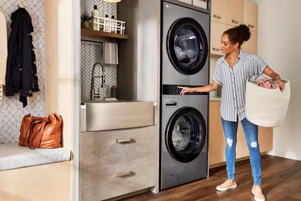 Lg Wk10 Combo F/Load Lav/Sec-Gas Inv S