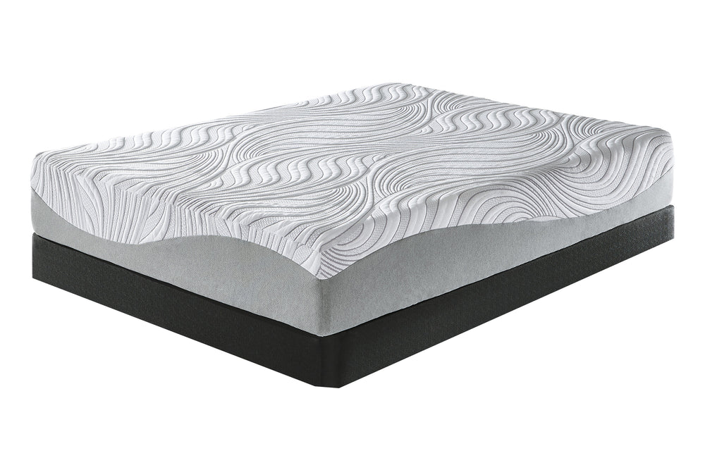 MEM12 Ashley Sleep | Memory Foam 12" Medium Mattress Twin & Box Spring Low Profile