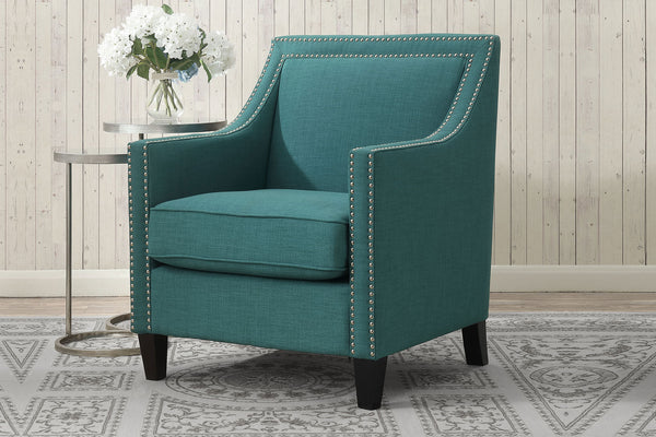 Erica Accent Chair W/Chrome