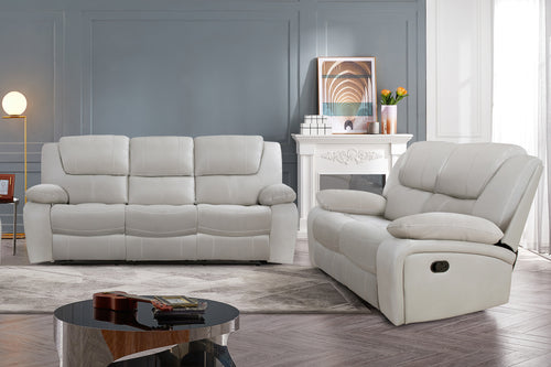 Conjunto de sofá/loveseat manual 3145