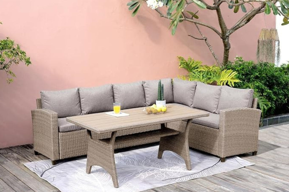 Sofá Seccional con Mesa
