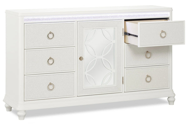 Glamour Dresser/Mirror Set