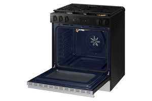 Samsung NSG6DG8700SRAA Stove 30" Gas S/In 5B Bspk