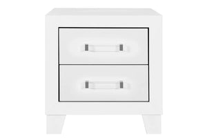 Luccia Cama Queen, Gavetero con Espejo & Mesa de Noche