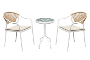 Gambia Round Table/2Chair Set