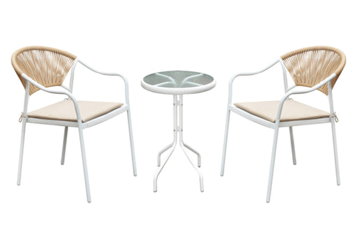 Gambia Round Table/2Chair Set